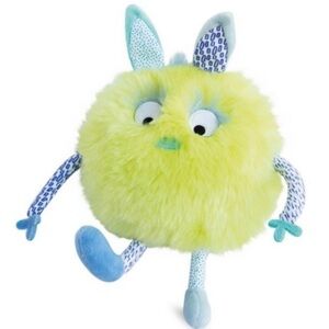 Doudou et Compagnie OOBIZ Anis Green Soft Cute Ball of Fluff Plush Toy